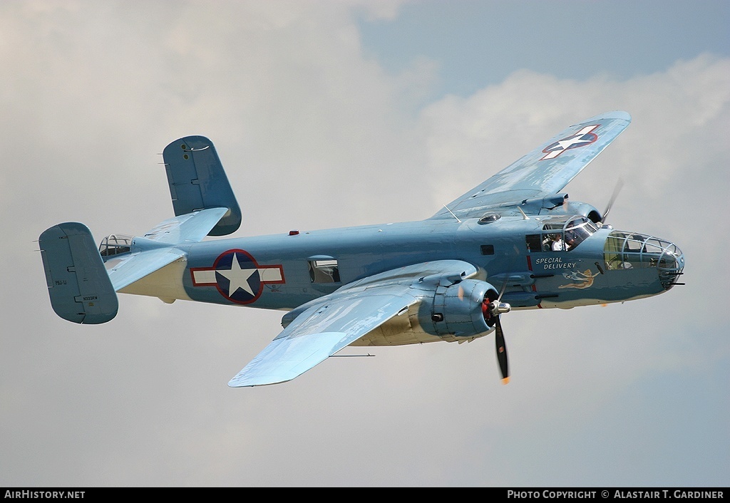 Aircraft Photo of N333RW | North American B-25J Mitchell | Lone Star Flight Museum | USA - Air Force | AirHistory.net #66376