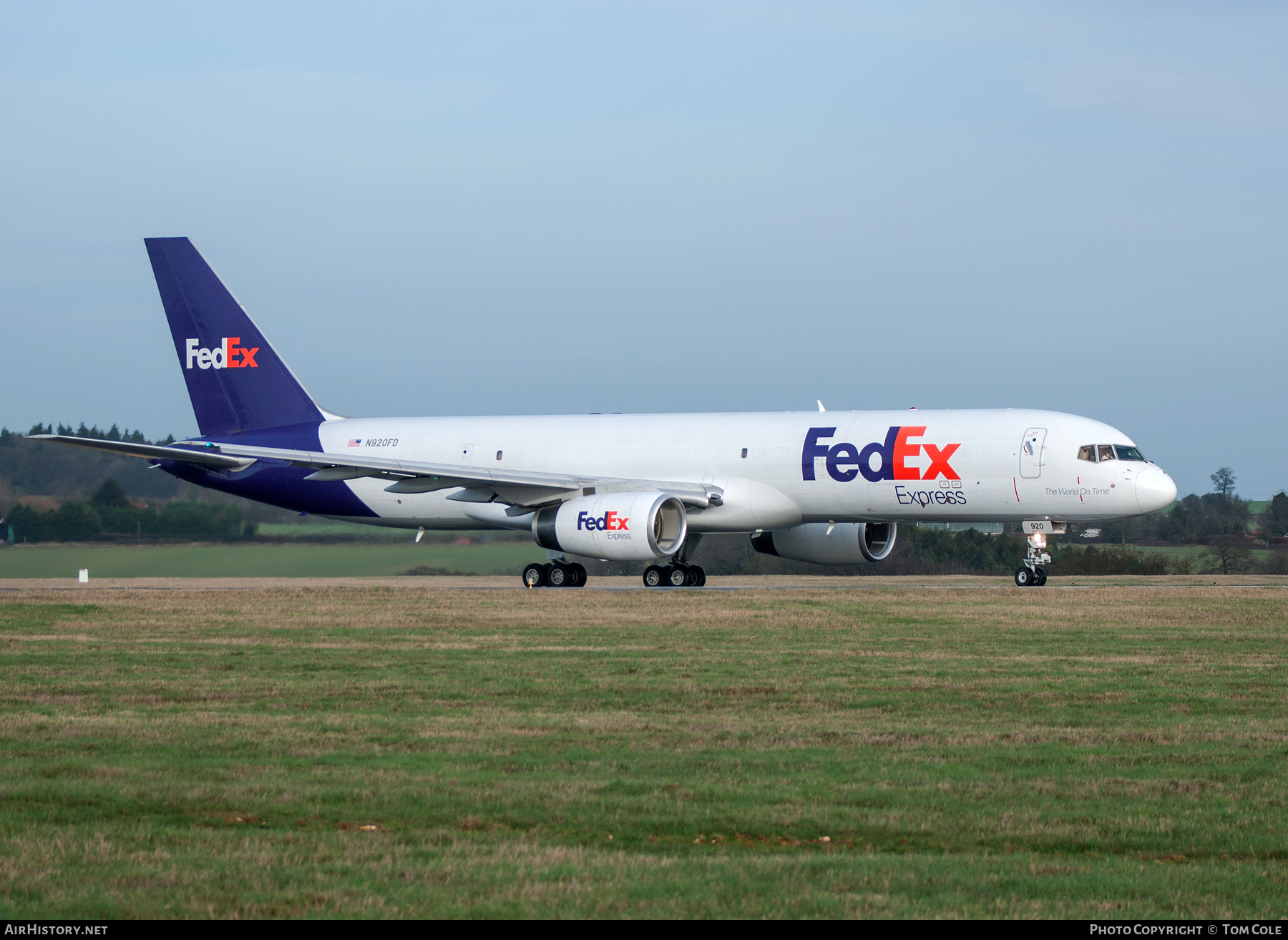 Aircraft Photo of N920FD | Boeing 757-23A(SF) | FedEx Express - Federal Express | AirHistory.net #66388