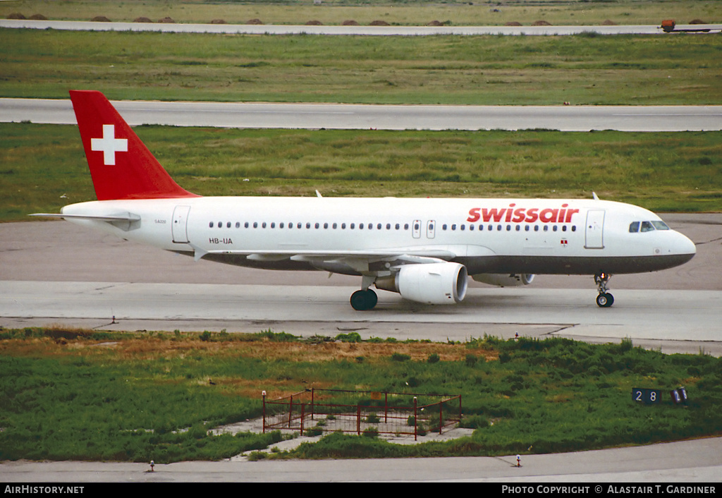 Aircraft Photo of HB-IJA | Airbus A320-214 | Swissair | AirHistory.net #66402