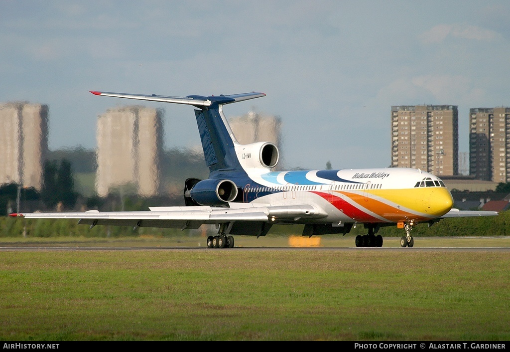 Aircraft Photo of LZ-HMW | Tupolev Tu-154M | Balkan Holidays Air - BH Air | AirHistory.net #66403