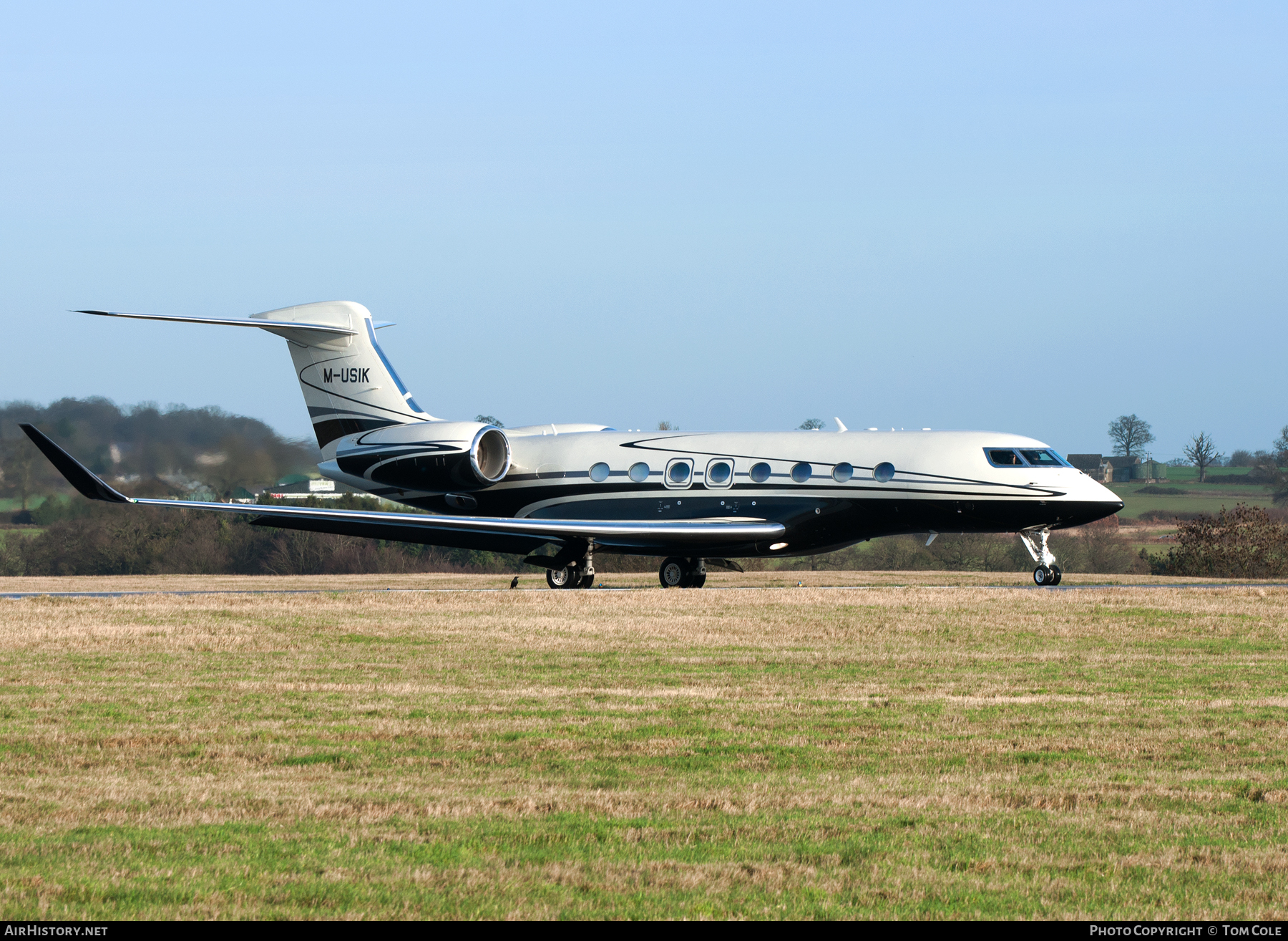 Aircraft Photo of M-USIK | Gulfstream Aerospace G650 (G-VI) | AirHistory.net #66405