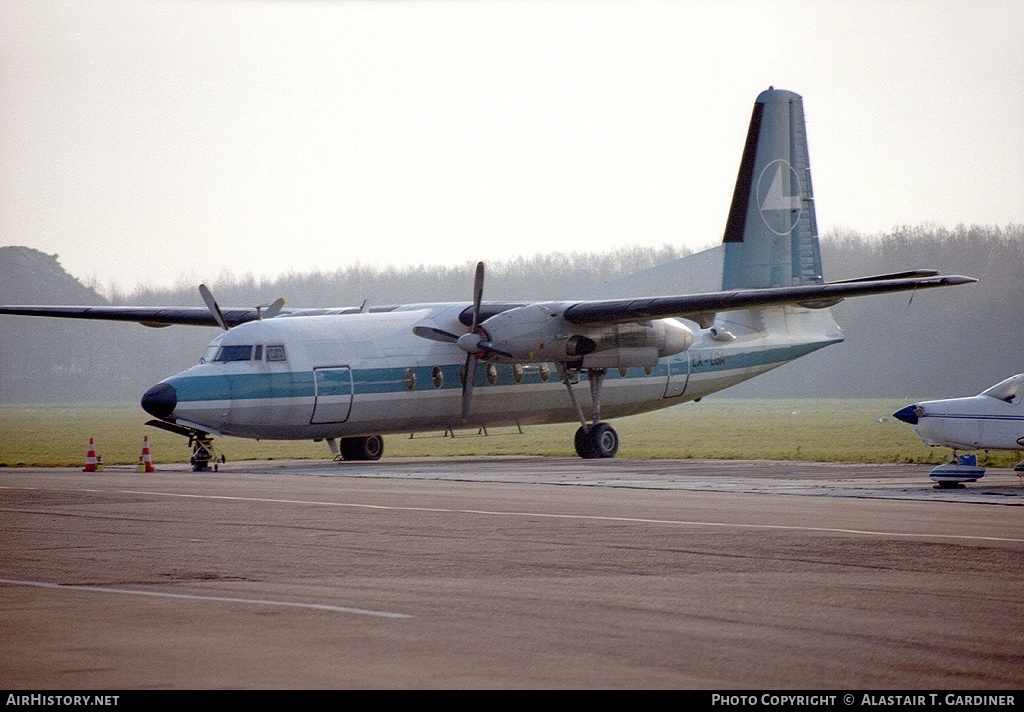 Aircraft Photo of LX-LGA | Fokker F27-100 Friendship | Luxair | AirHistory.net #66415