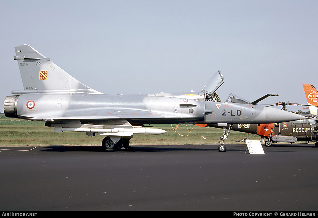 Aircraft Photo of 29 | Dassault Mirage 2000C | France - Air Force | AirHistory.net #66419