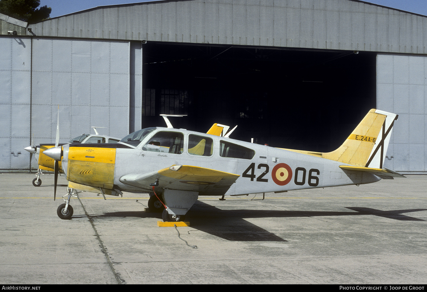 Aircraft Photo of E24A-6 | Beech F33C Bonanza | Spain - Air Force | AirHistory.net #66425