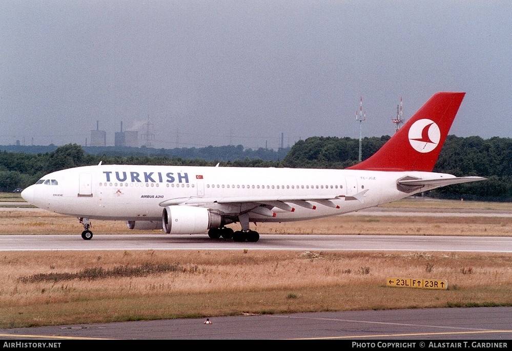 Aircraft Photo of TC-JCZ | Airbus A310-304 | Turkish Airlines | AirHistory.net #66430