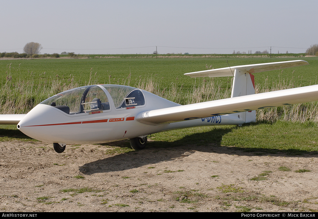 Aircraft Photo of G-DHCJ | Grob G-103 Twin Astir II | AirHistory.net #66440