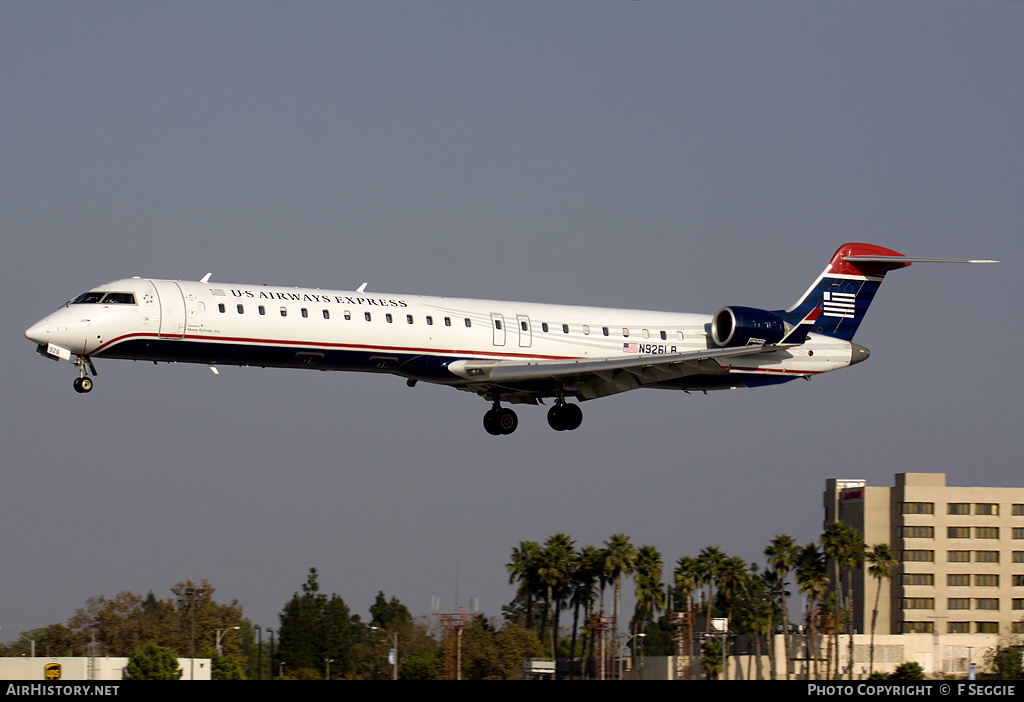 Aircraft Photo of N926LR | Bombardier CRJ-900 (CL-600-2D24) | US Airways Express | AirHistory.net #66445