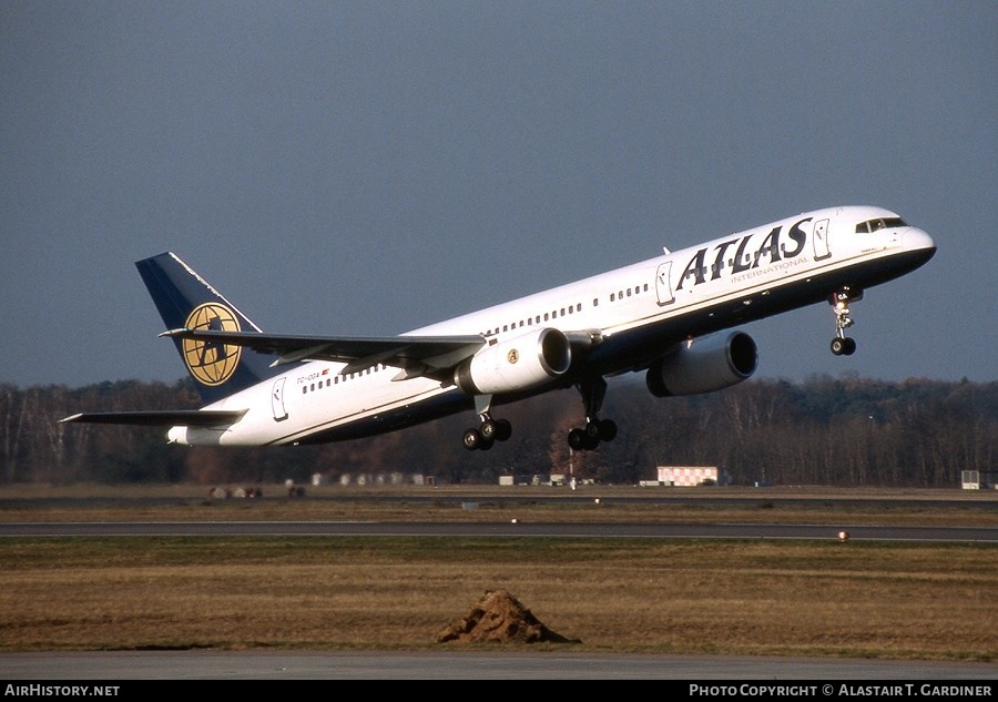 Aircraft Photo of TC-OGA | Boeing 757-225 | Atlas International Airways | AirHistory.net #66456