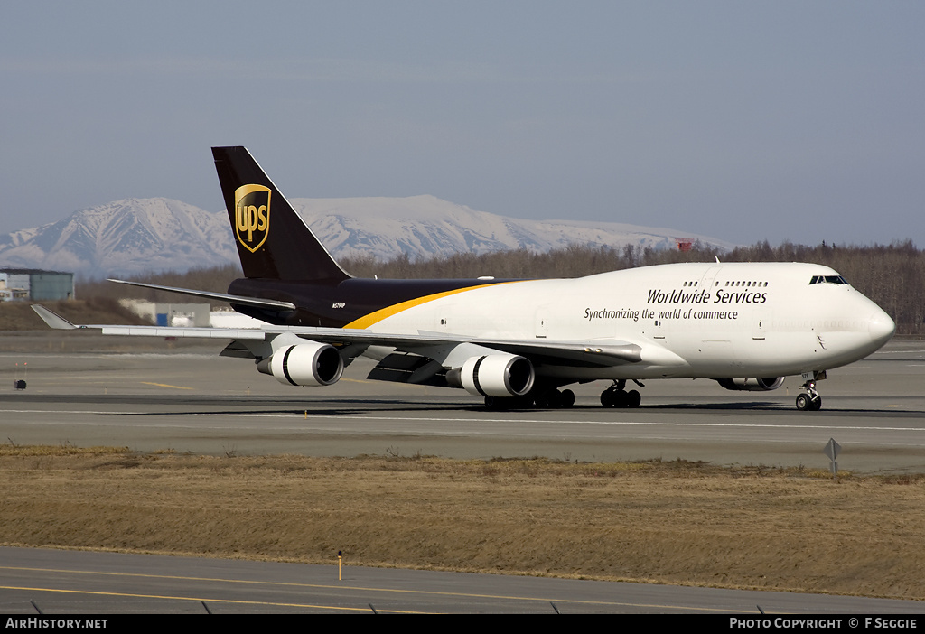 Aircraft Photo of N579UP | Boeing 747-45E(BCF) | United Parcel Service - UPS | AirHistory.net #66470