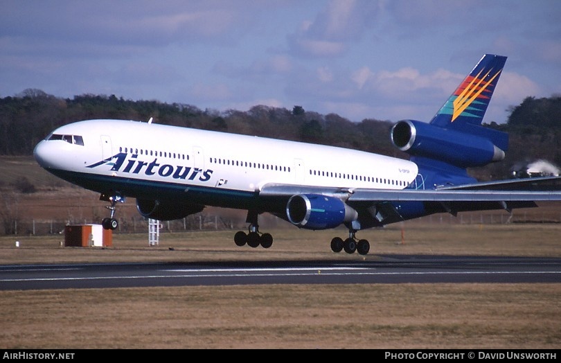 Aircraft Photo of G-DPSP | McDonnell Douglas DC-10-10 | Airtours International | AirHistory.net #66477