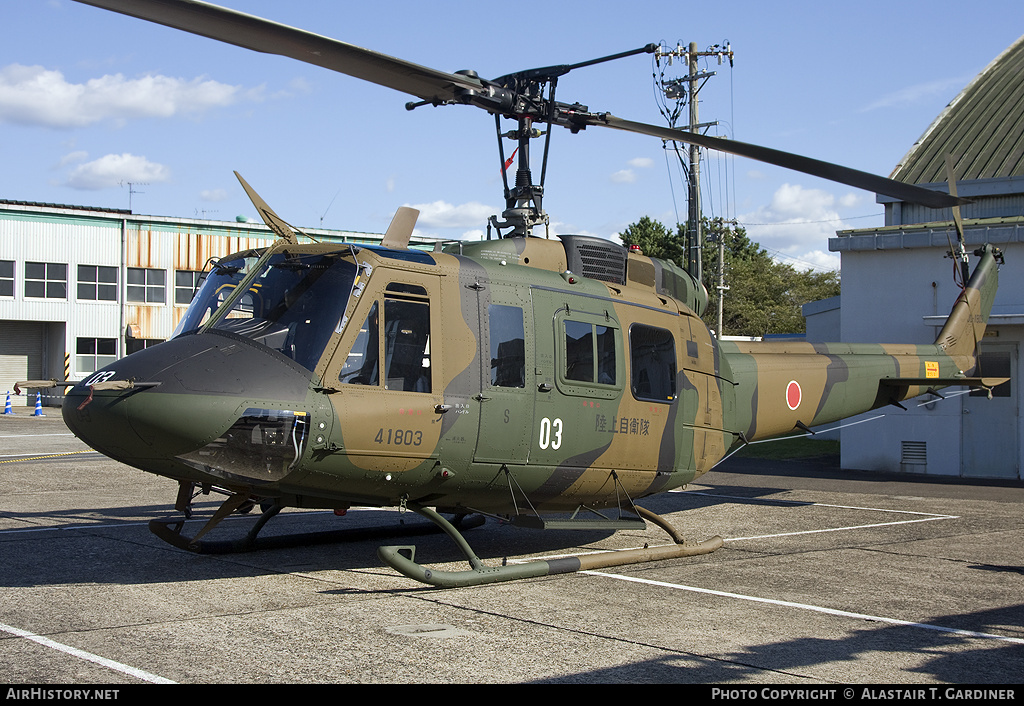 Aircraft Photo of 41803 | Bell UH-1J Iroquois | Japan - Army | AirHistory.net #66479