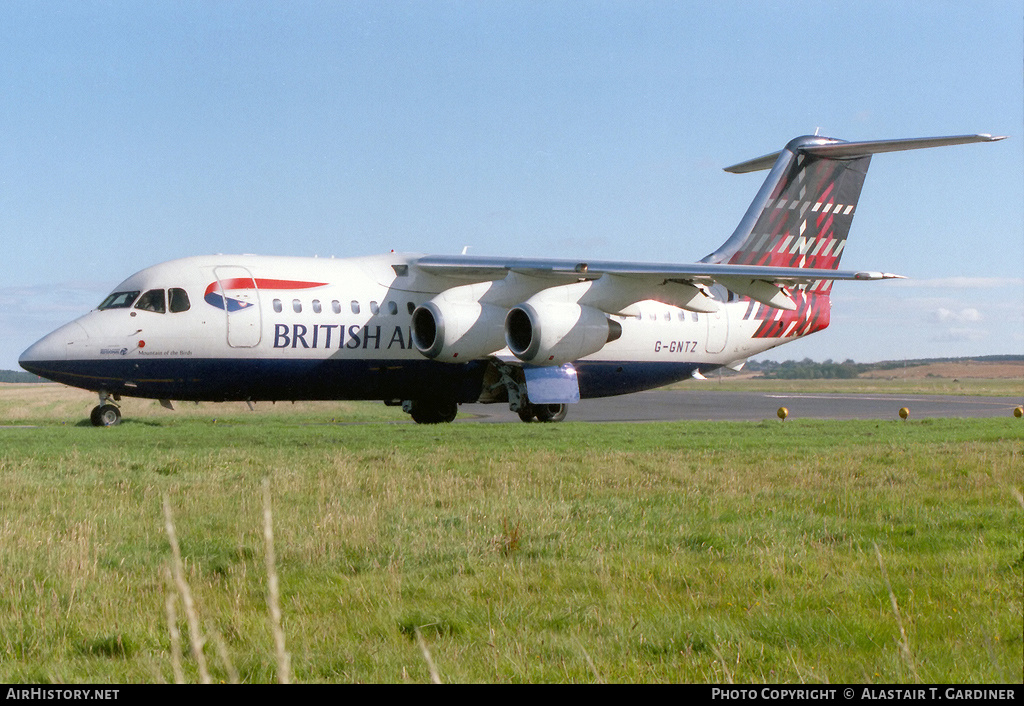 Aircraft Photo of G-GNTZ | British Aerospace BAe-146-200A | British Airways | AirHistory.net #66480