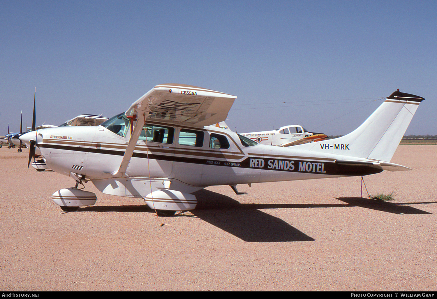 Aircraft Photo of VH-MRK | Cessna U206G Stationair 6 | Red Sands Motel | AirHistory.net #66482