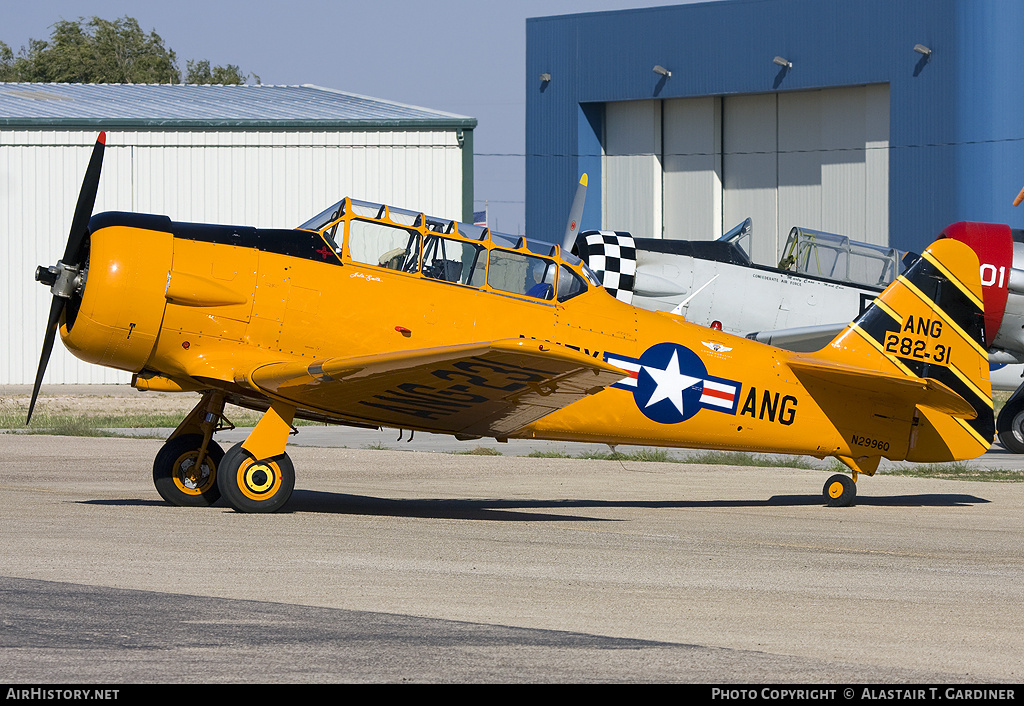 Aircraft Photo of N2996Q / 282-31 | North American T-6G Texan | USA - Air Force | AirHistory.net #66483