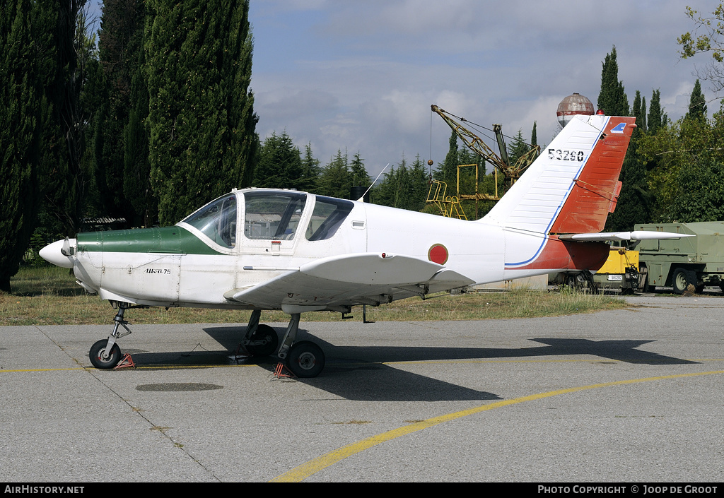 Aircraft Photo of 53260 | Utva UTVA-75 | Montenegro - Air Force | AirHistory.net #66486