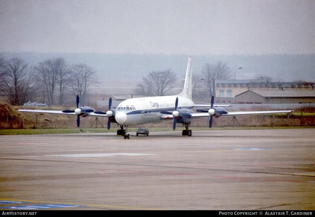 Aircraft Photo of D-AOAP | Ilyushin Il-18GrM | BerLine Cargo | AirHistory.net #66492