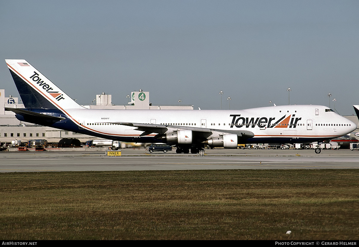 Aircraft Photo of N606FF | Boeing 747-136 | Tower Air | AirHistory.net #66496
