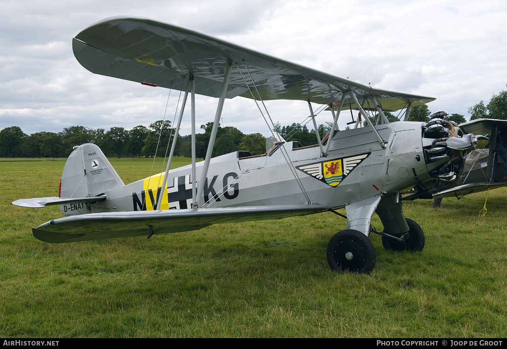 Aircraft Photo of D-ENAY / 663 | Focke-Wulf Sk12 Stieglitz (Fw-44J) | Germany - Air Force | AirHistory.net #66497