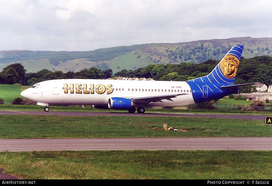 Aircraft Photo of 5B-DBG | Boeing 737-4Y0 | Helios Airways | AirHistory.net #66507