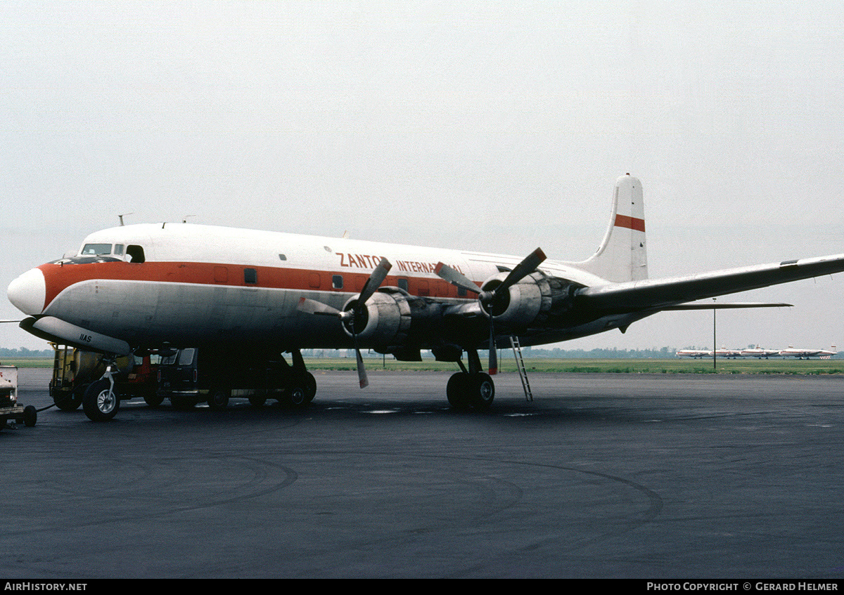 Aircraft Photo of N111AS | Douglas DC-6B(F) | Zantop International Airlines | AirHistory.net #66511