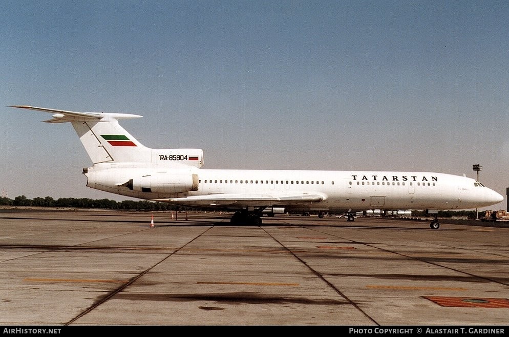 Aircraft Photo of RA-85804 | Tupolev Tu-154B-2 | Tatarstan Airlines | AirHistory.net #66515