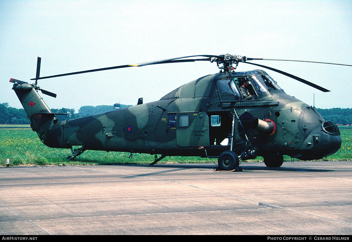 Aircraft Photo of XR497 | Westland WS-58 Wessex HC.2 | UK - Air Force | AirHistory.net #66520