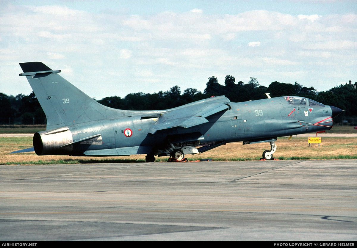 Aircraft Photo of 39 | Vought F-8P Crusader | France - Navy | AirHistory.net #66523