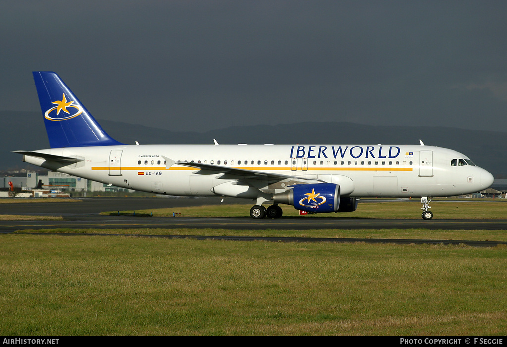 Aircraft Photo of EC-IAG | Airbus A320-214 | Iberworld Airlines | AirHistory.net #66548