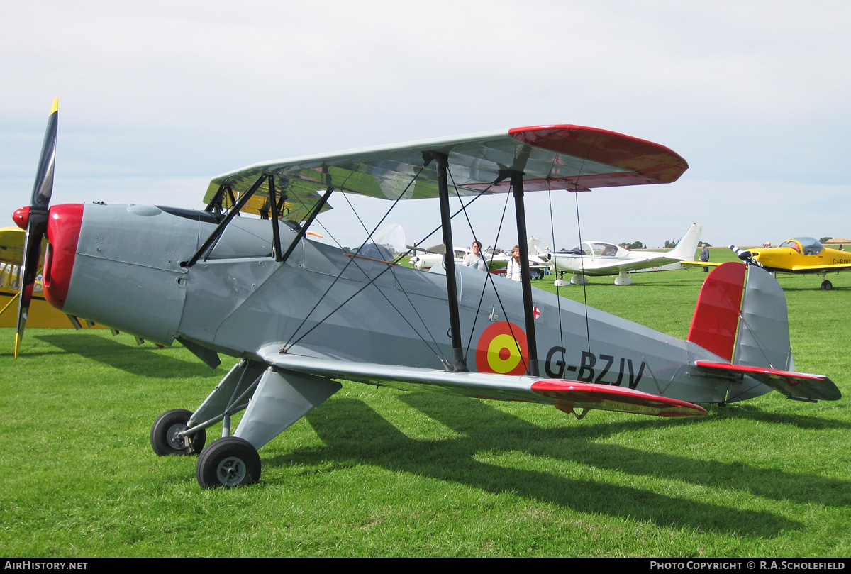 Aircraft Photo of G-BZJV | CASA 1.131E Jungmann | Spain - Air Force | AirHistory.net #66565