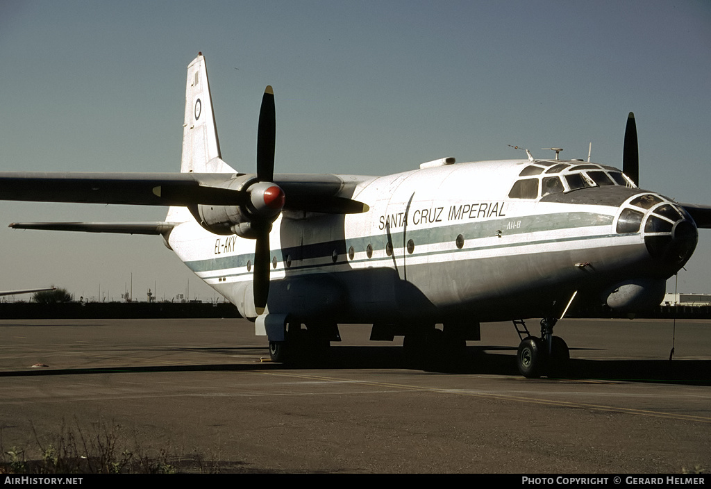 Aircraft Photo of EL-AKY | Antonov An-8 | Santa Cruz Imperial - SCI | AirHistory.net #66568