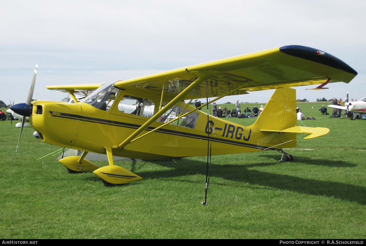 Aircraft Photo of G-IRGJ | American Champion 7ECA Citabria Aurora | AirHistory.net #66573