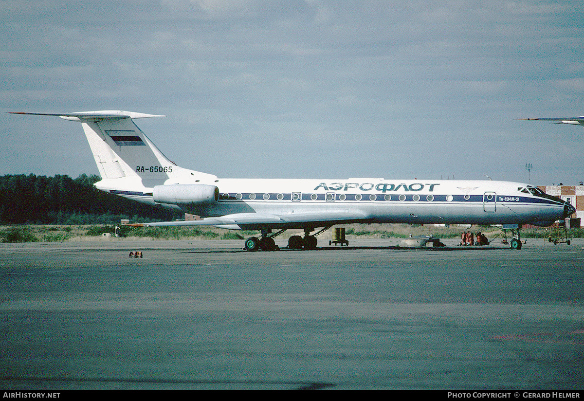 Aircraft Photo of RA-65065 | Tupolev Tu-134A-3 | Aeroflot | AirHistory.net #66612