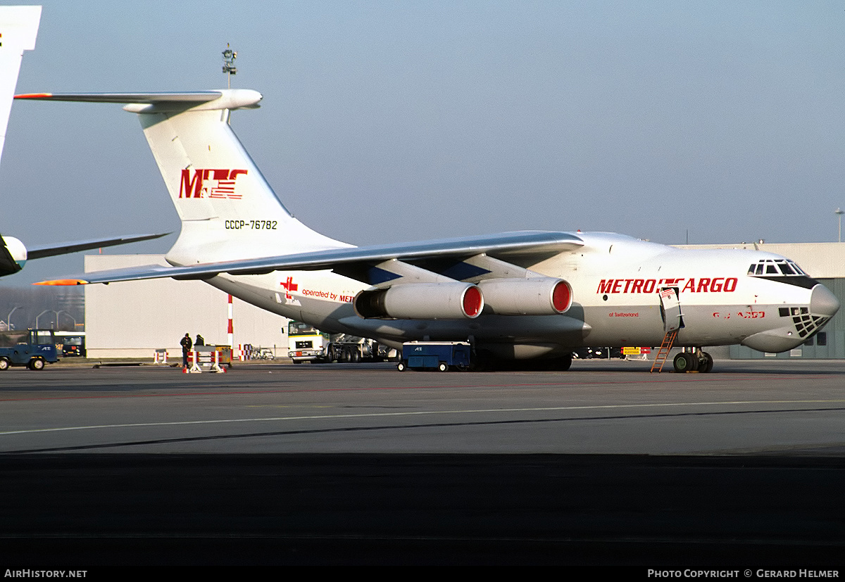 Aircraft Photo of CCCP-76782 | Ilyushin Il-76TD | Metro Cargo | AirHistory.net #66625