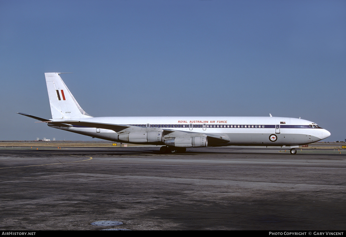 Aircraft Photo of A20-624 | Boeing 707-338C(KC) | Australia - Air Force | AirHistory.net #66634