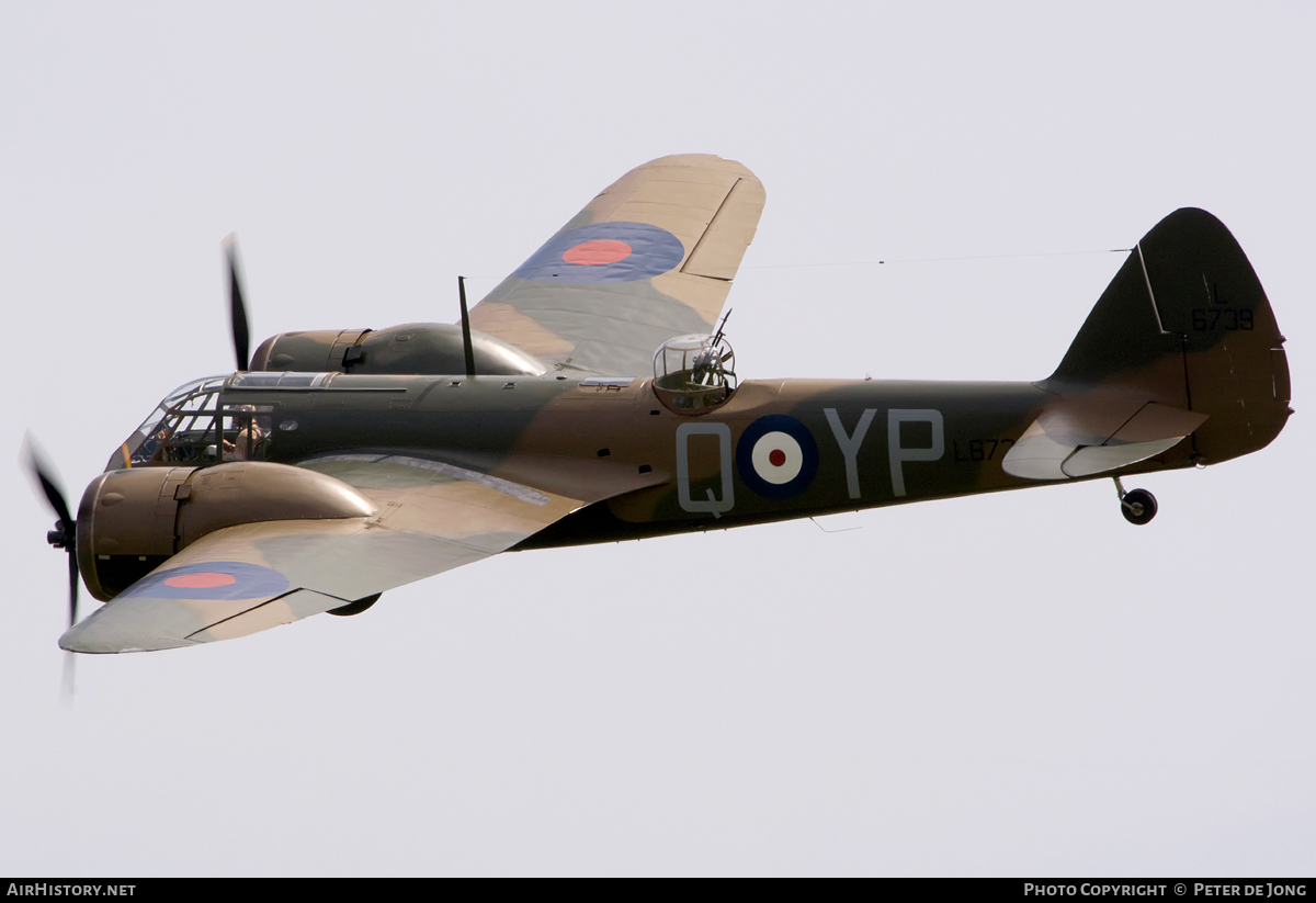 Aircraft Photo of G-BPIV / L6739 | Bristol 149 Bolingbroke Mk4 (mod) | UK - Air Force | AirHistory.net #66637
