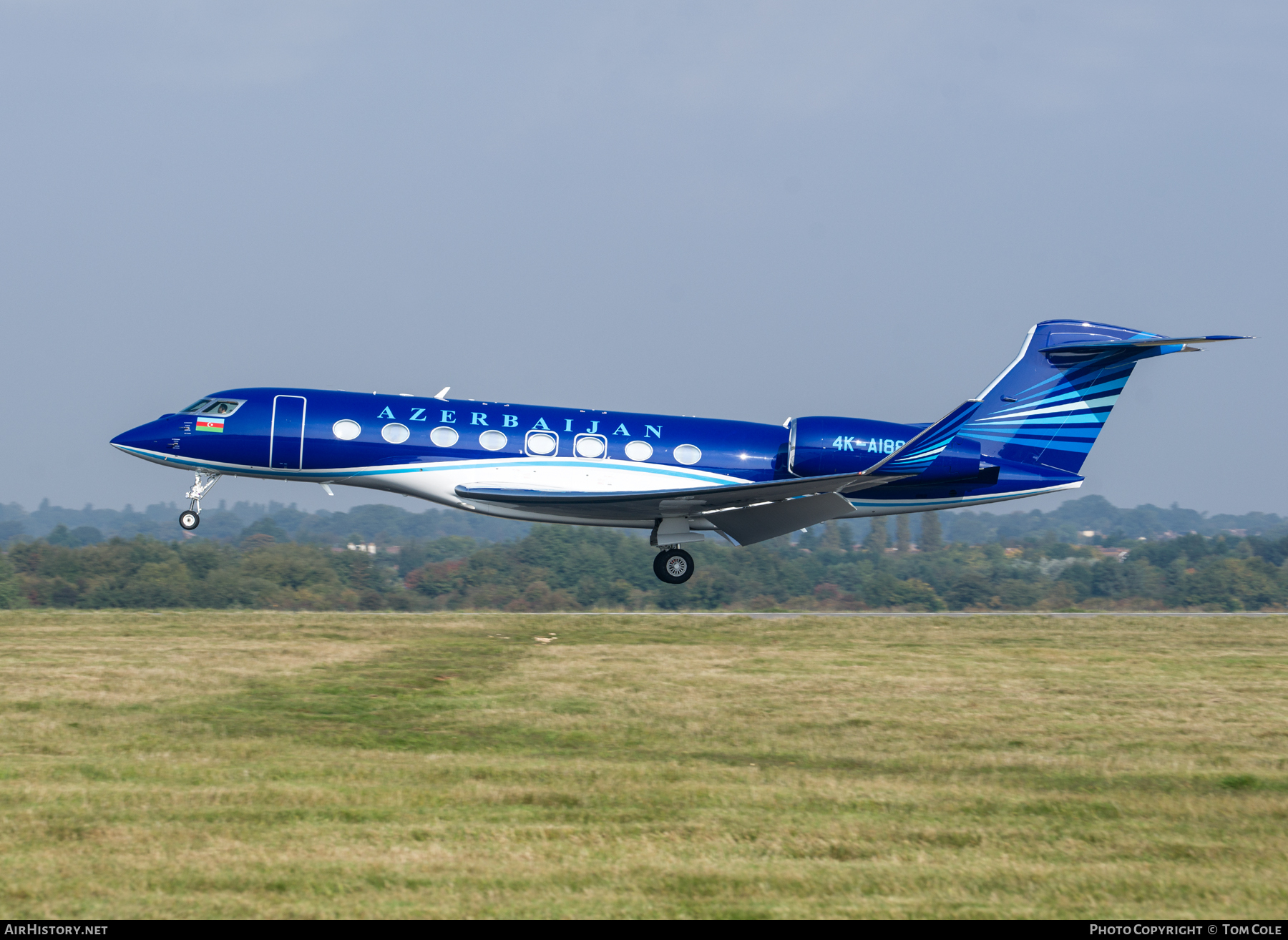 Aircraft Photo of 4K-AI88 | Gulfstream Aerospace G650 (G-VI) | Azerbaijan Government | AirHistory.net #66638