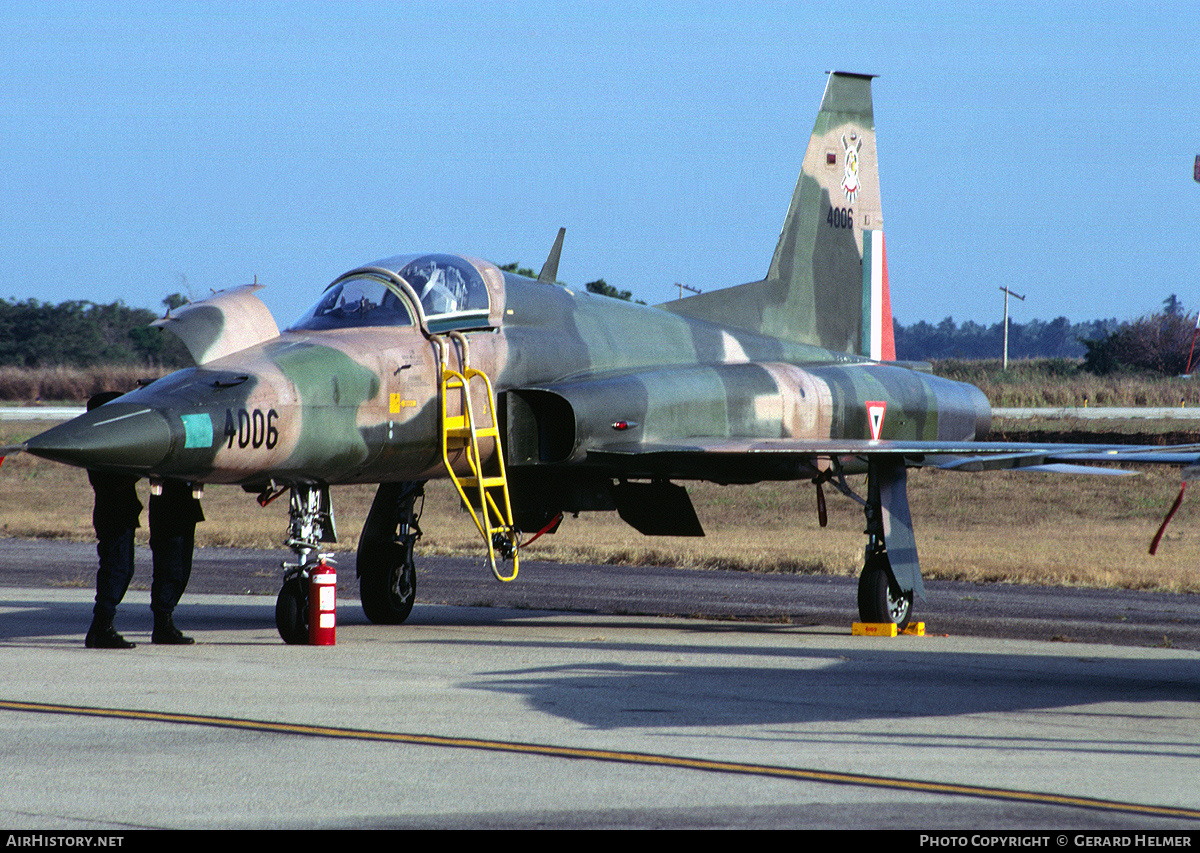 Aircraft Photo of 4006 | Northrop F-5E Tiger II | Mexico - Air Force | AirHistory.net #66647