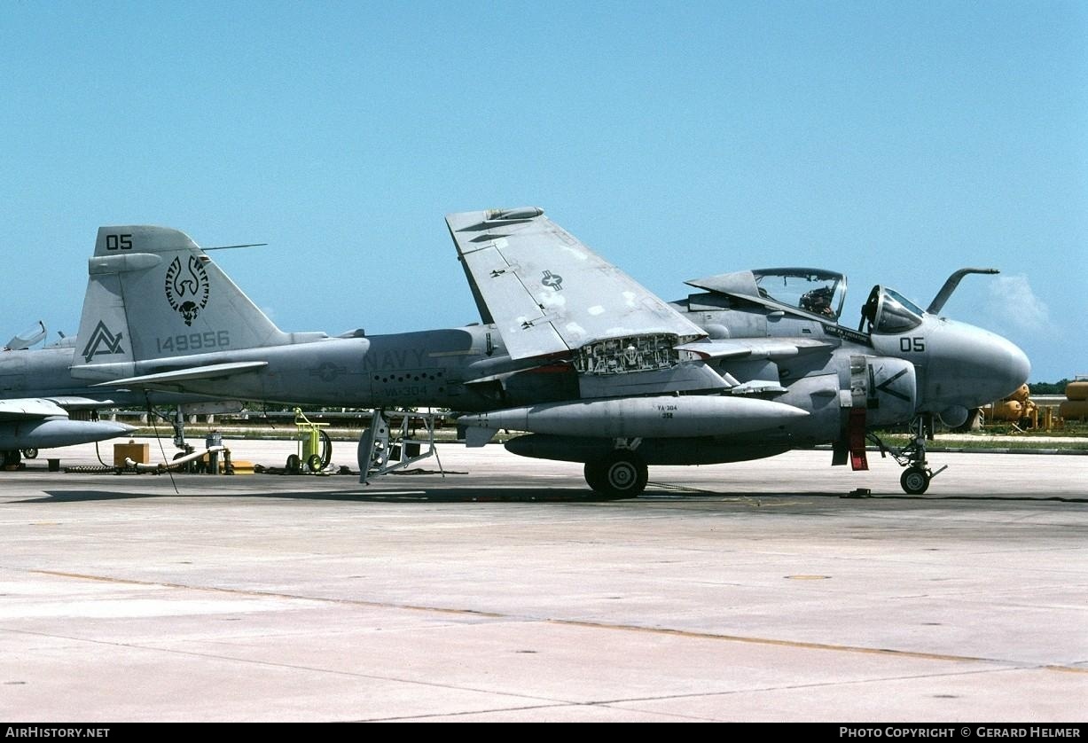 Aircraft Photo of 149956 | Grumman A-6E Intruder (G-128) | USA - Navy | AirHistory.net #66655