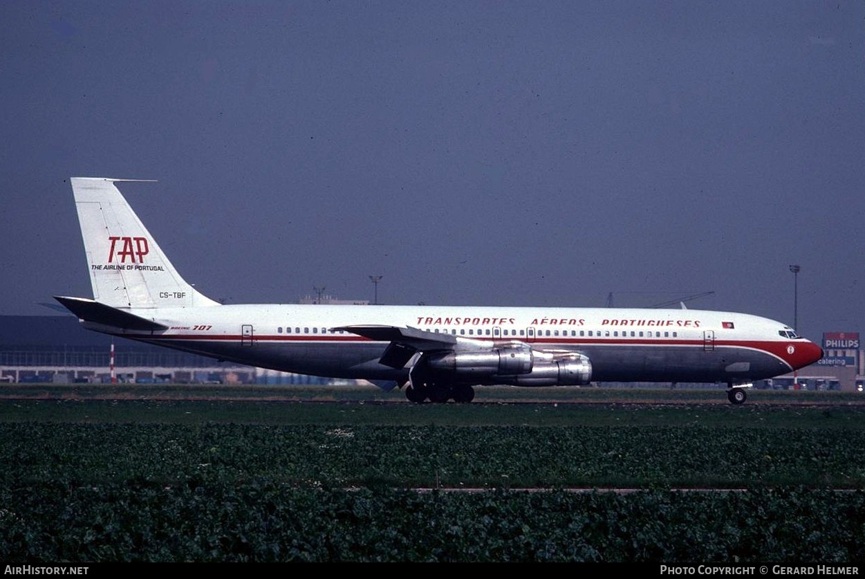 Aircraft Photo of CS-TBF | Boeing 707-382B | TAP - Transportes Aéreos Portugueses | AirHistory.net #66660