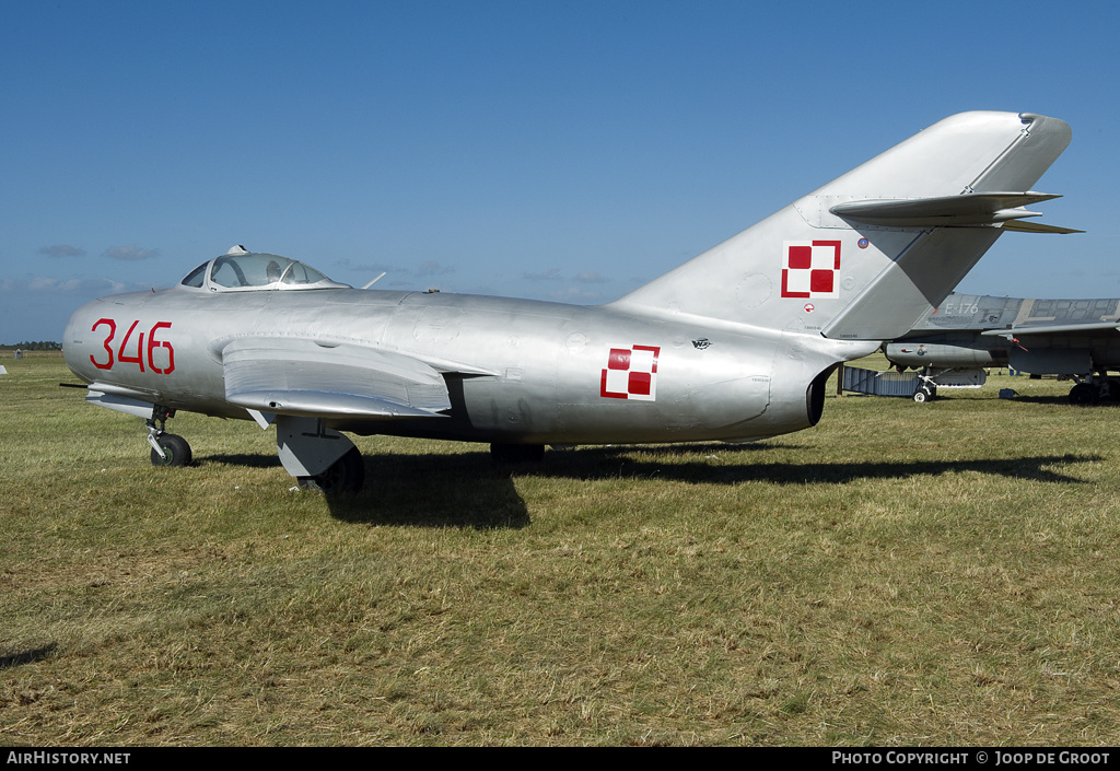 Aircraft Photo of 346 | PZL-Mielec Lim-2 (MiG-15) | Poland - Air Force | AirHistory.net #66666