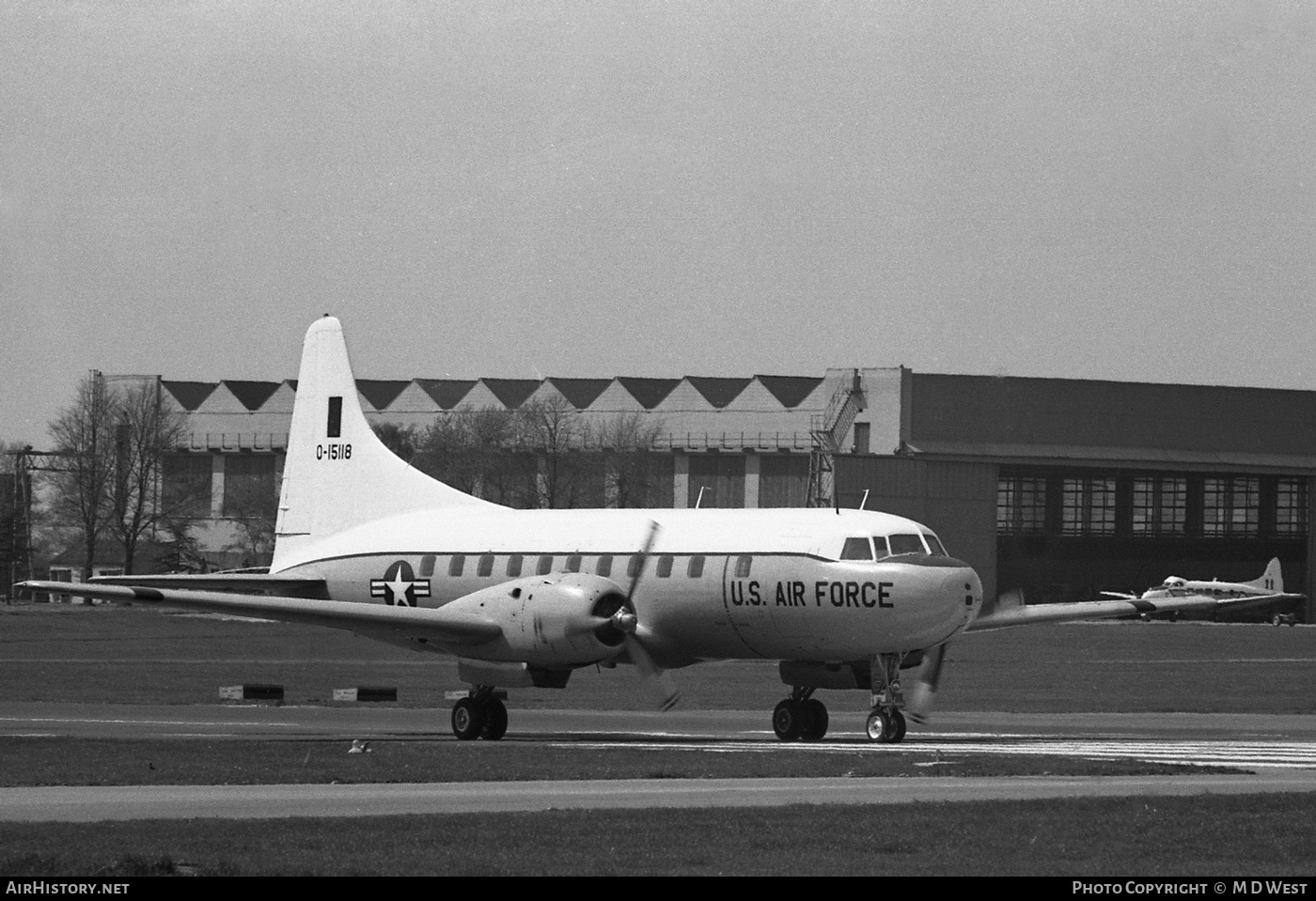 Aircraft Photo of 51-5118 / 0-15118 | Convair VT-29B | USA - Air Force | AirHistory.net #66681