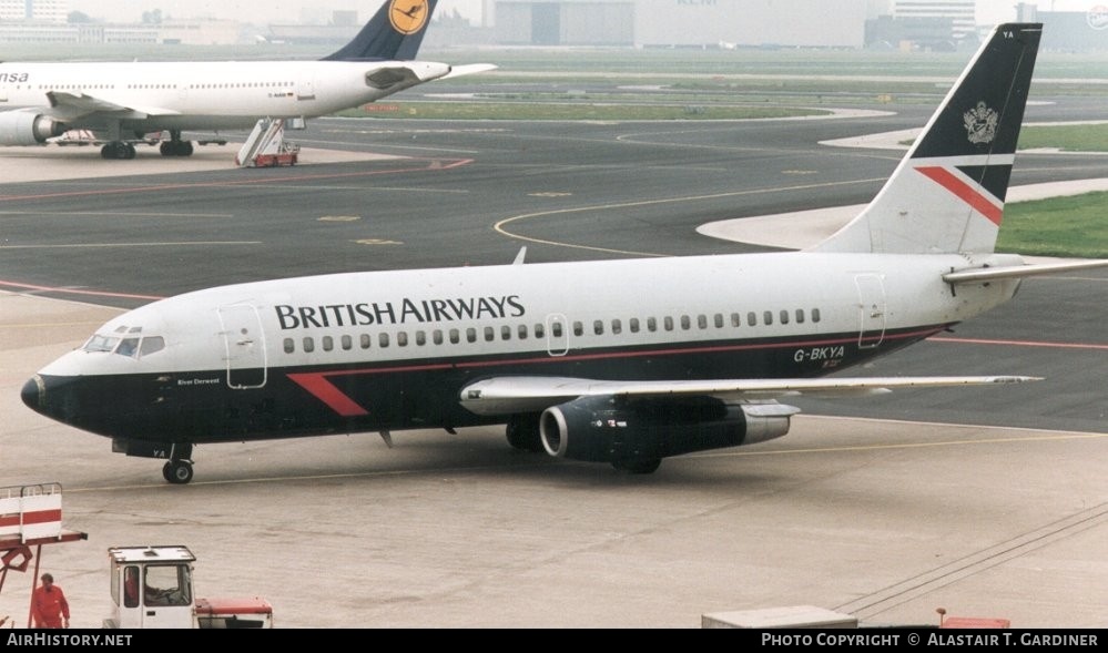 Aircraft Photo of G-BKYA | Boeing 737-236/Adv | British Airways | AirHistory.net #66690