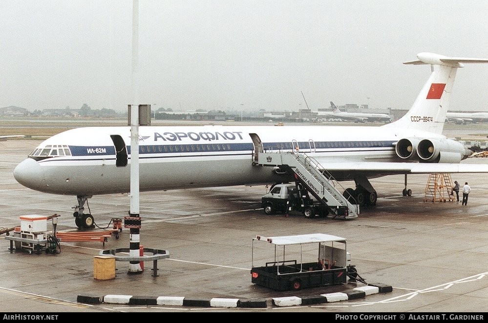 Aircraft Photo of CCCP-86474 | Ilyushin Il-62M | Aeroflot | AirHistory.net #66703