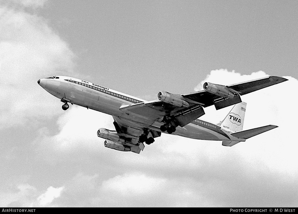 Aircraft Photo of N5774T | Boeing 707-331C | Trans World Airlines - TWA Cargojet | AirHistory.net #66706