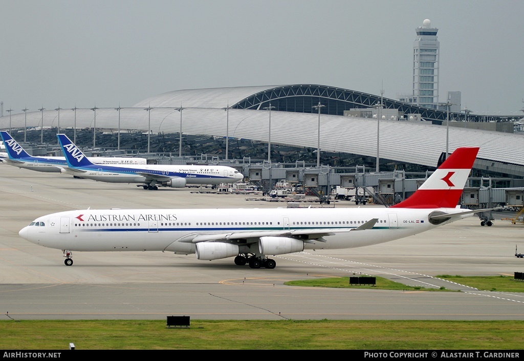 Aircraft Photo of OE-LAL | Airbus A340-313 | Austrian Airlines | AirHistory.net #66710