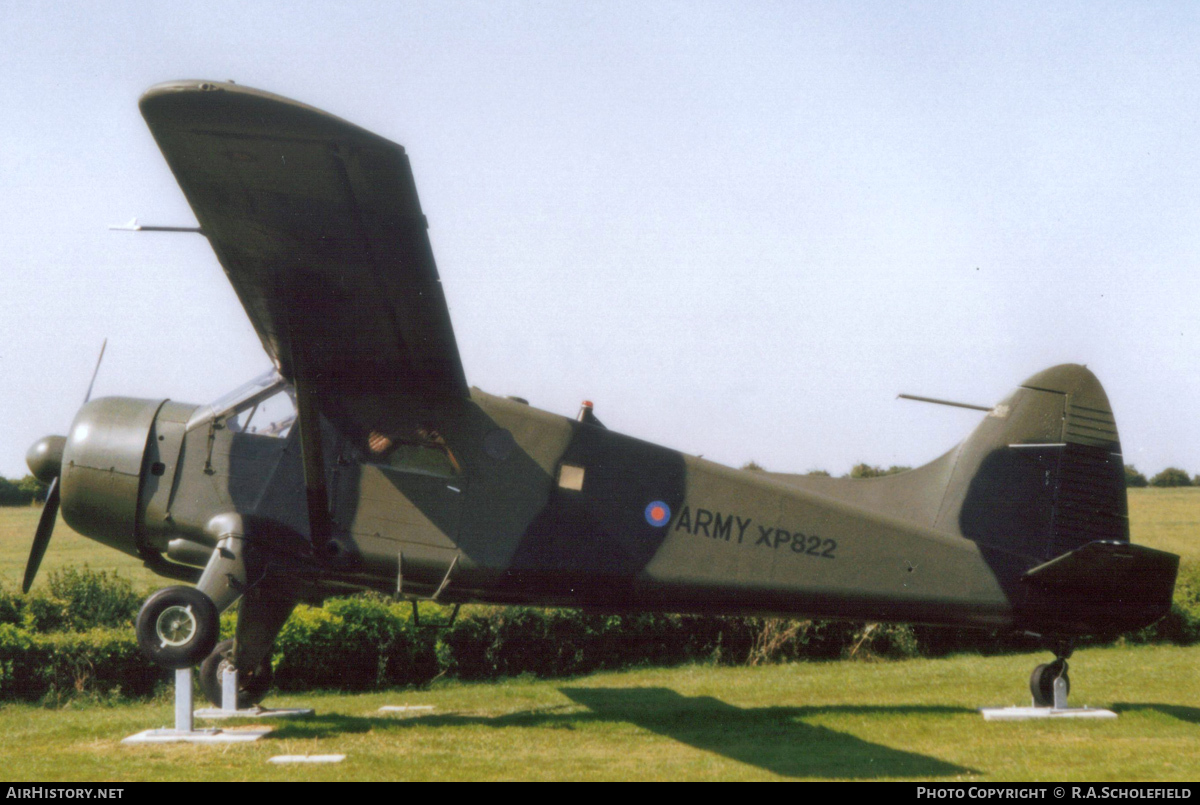 Aircraft Photo of XP822 | De Havilland Canada DHC-2 Beaver AL.1 | UK - Army | AirHistory.net #66716