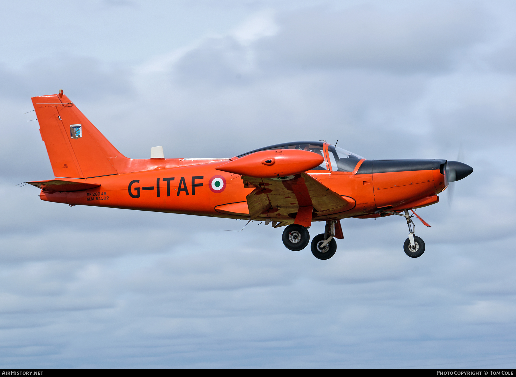 Aircraft Photo of G-ITAF / MM54532 | SIAI-Marchetti SF-260AM | Italy - Air Force | AirHistory.net #66722