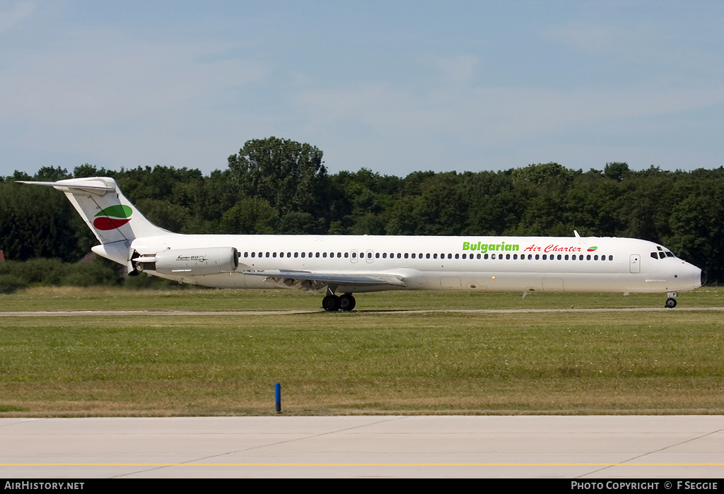Aircraft Photo of LZ-LDF | McDonnell Douglas MD-82 (DC-9-82) | Bulgarian Air Charter | AirHistory.net #66732
