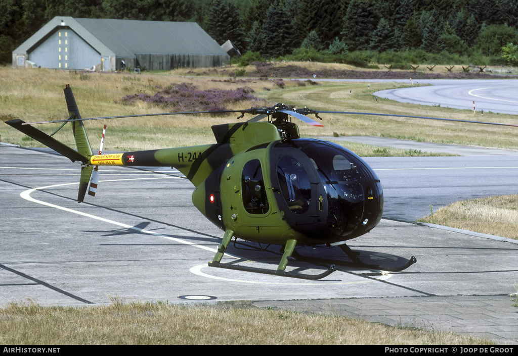Aircraft Photo of H-244 | Hughes 500M (369HM) | Denmark - Army | AirHistory.net #66741