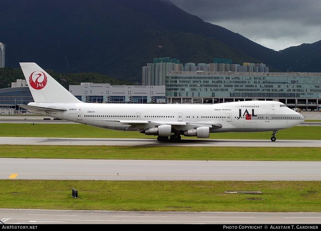 Aircraft Photo of JA8131 | Boeing 747-246B | Japan Airlines - JAL | AirHistory.net #66751